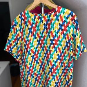 VINTAGE 1980s 100% silk blouse!
BEDFORD FAIR
size L